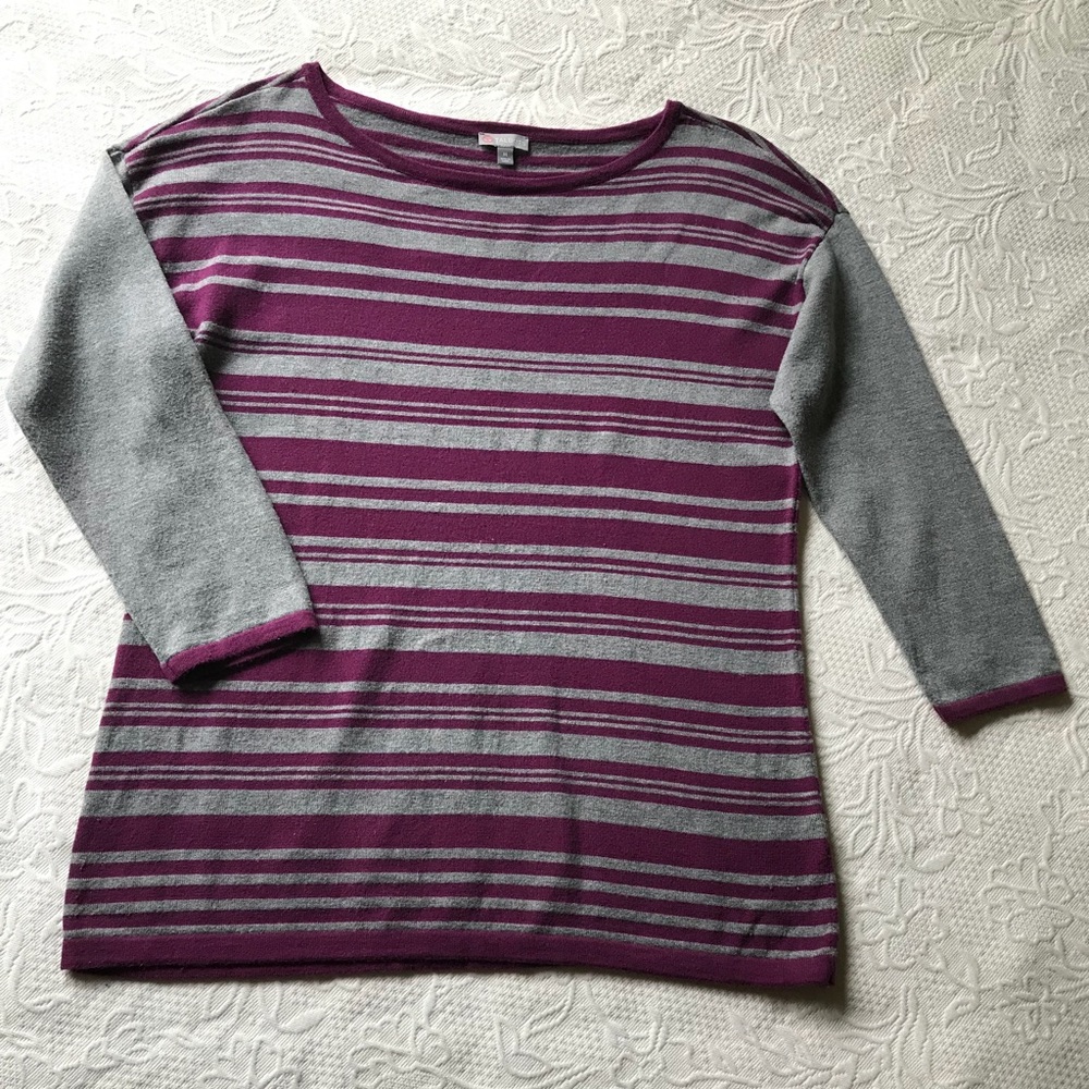 Talbots 3/4 sleeve pullover sweater